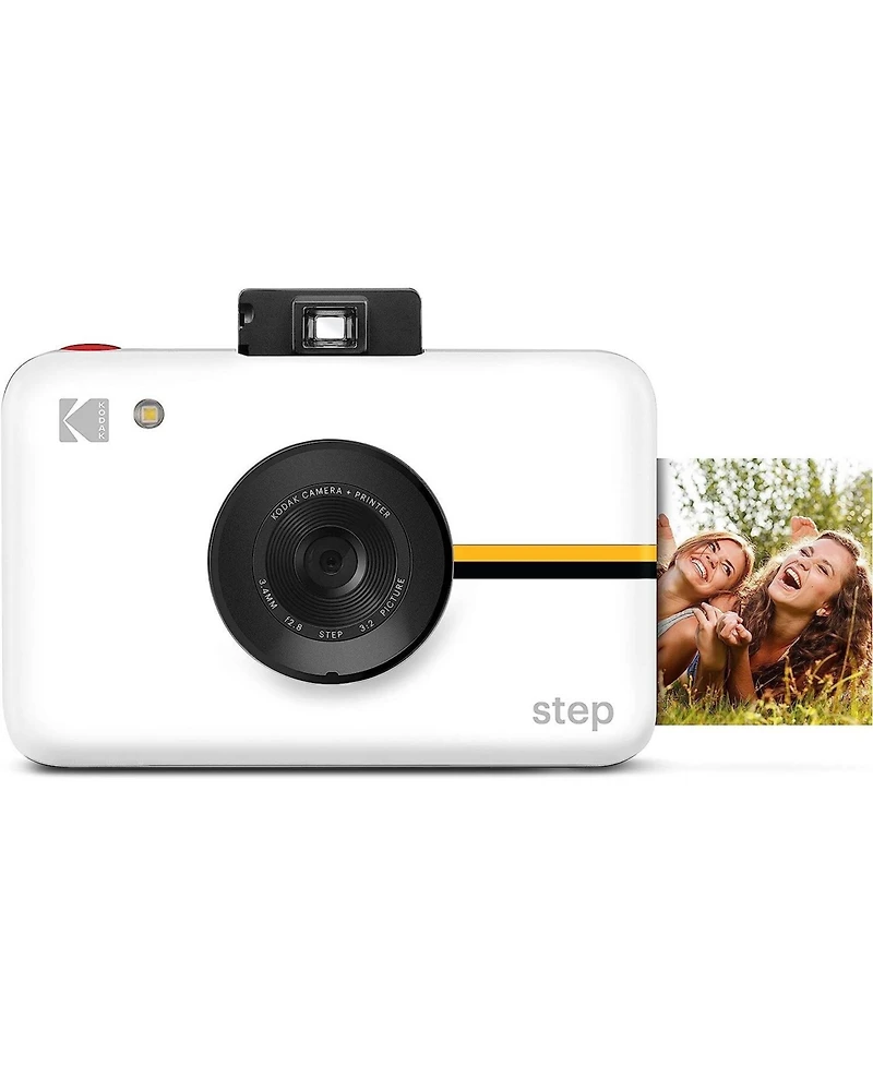 Kodak Step Digital Instant Camera Go Bundle with Zink Photo Paper and Camera Case