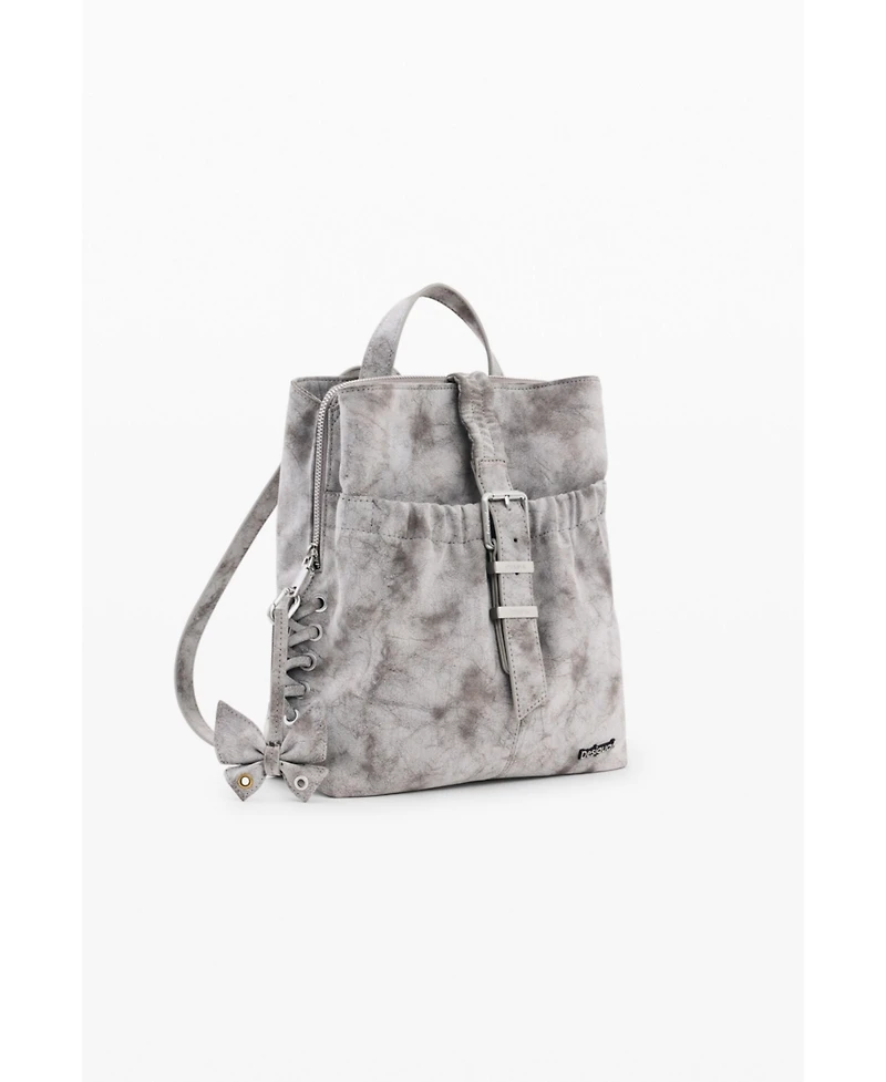 Desigual Women's Small leather effect backpack