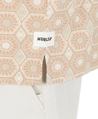 Hurley Men's Camp Collar Short-Sleeves Shirt