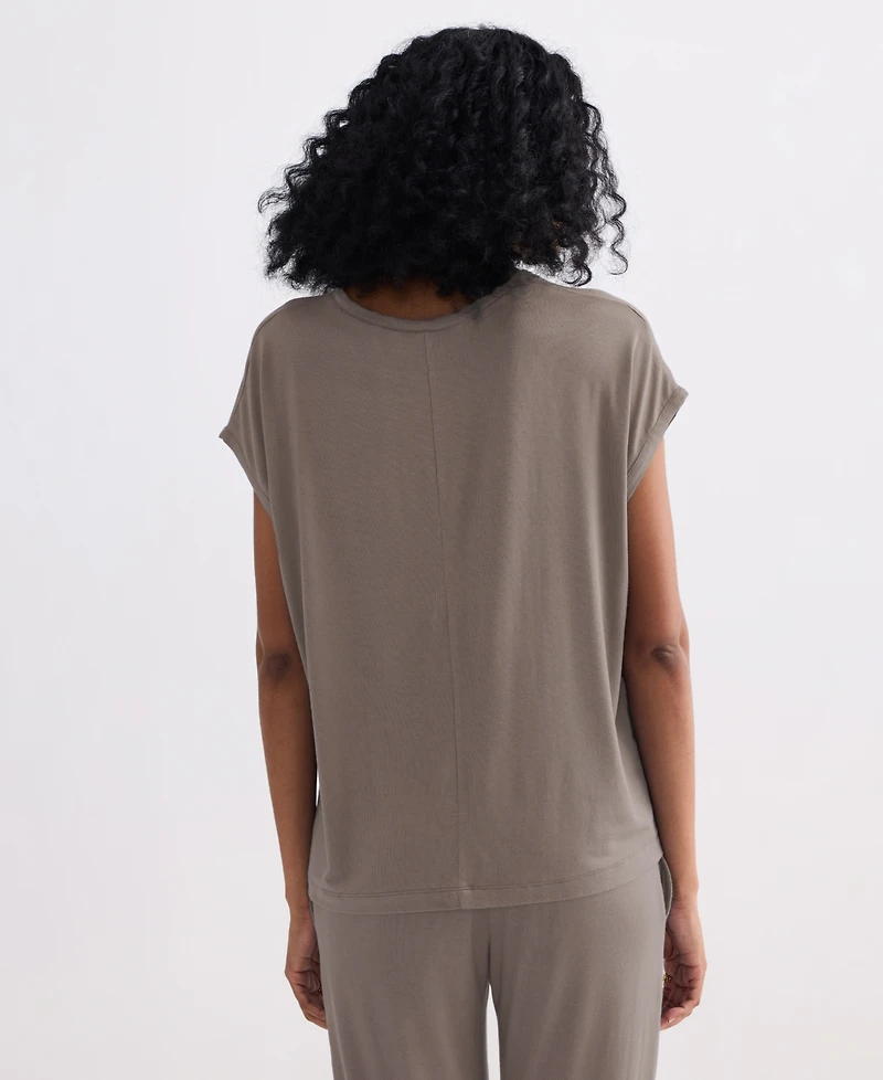 Reistor Women's Relaxed Tee in Earth Grey
