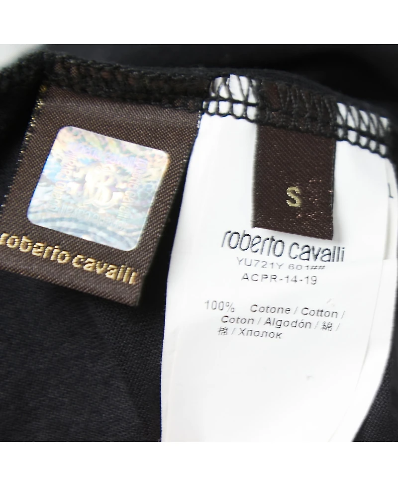 Pre-Owned Roberto Cavalli Women's Cotton Top