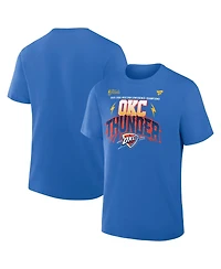 Fanatics Men's Blue Oklahoma City Thunder 2026 Western Conference Champions Hometown T-Shirt