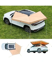 Cozito 270 Degree Vehicle Awning, 52 sq ft Driver Side Car Shelter with Carry Bag