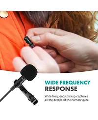 Movo LV4-c Cardioid Xlr Lavalier Microphone