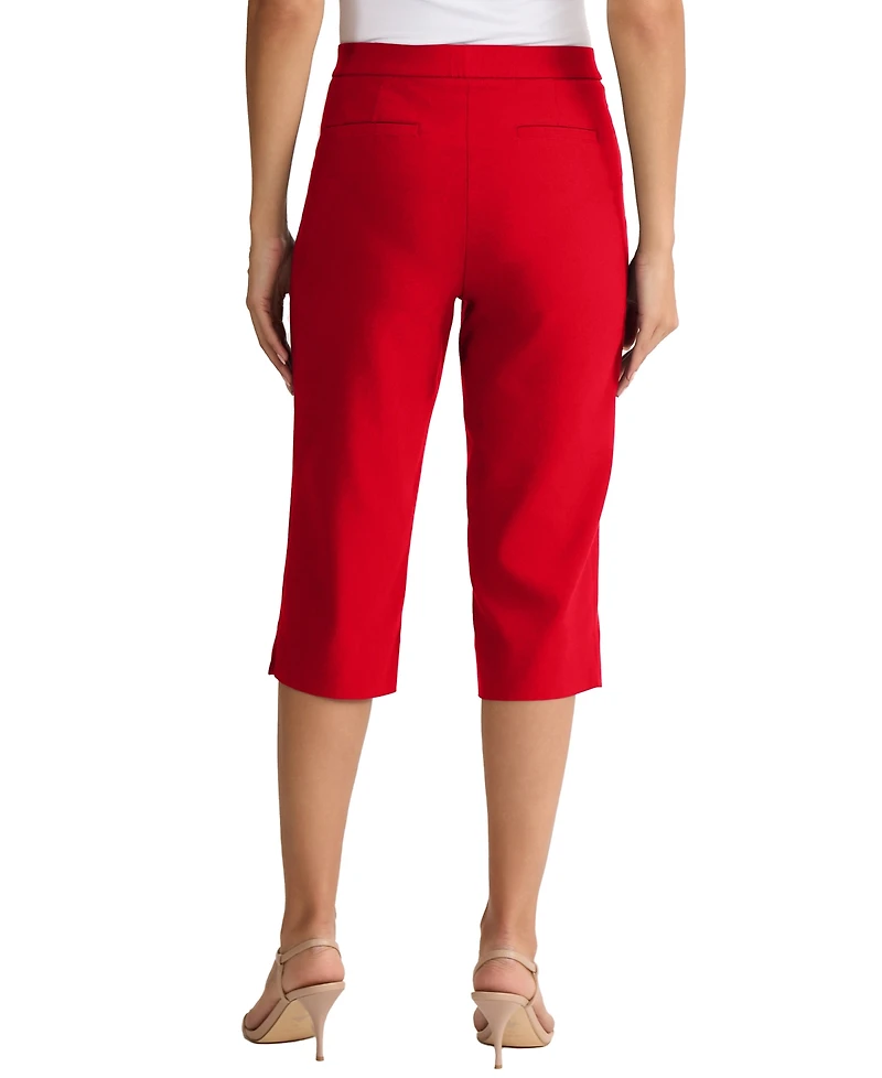 Jones New York Women's Cropped Wide-Leg Pants