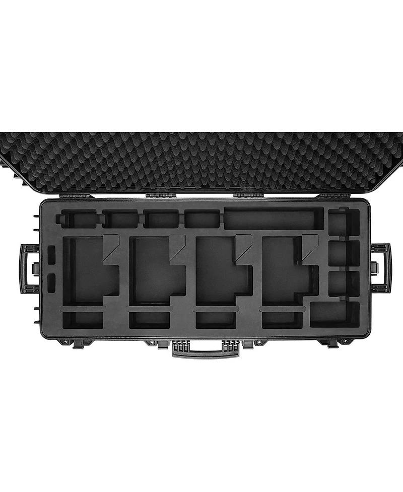 Westcott 4418 Waterproof Rolling Hard Case with Laser-Cut Foam for 4x FJ400 and FJ800 Strobe