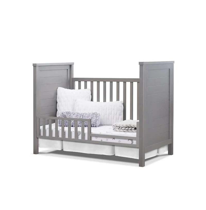 Sorelle Farmhouse Classic Pine Crib, Weathered