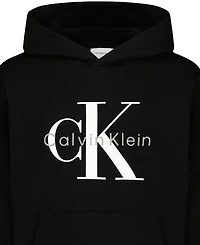 Calvin Klein Boys' 8-20 Long-Sleeve Hooded Sweatshirt