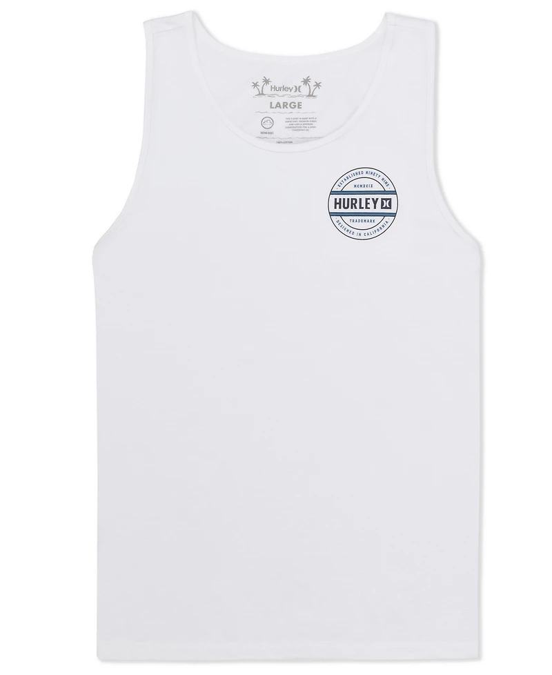 Hurley Men's Filler Crewneck Tank Top