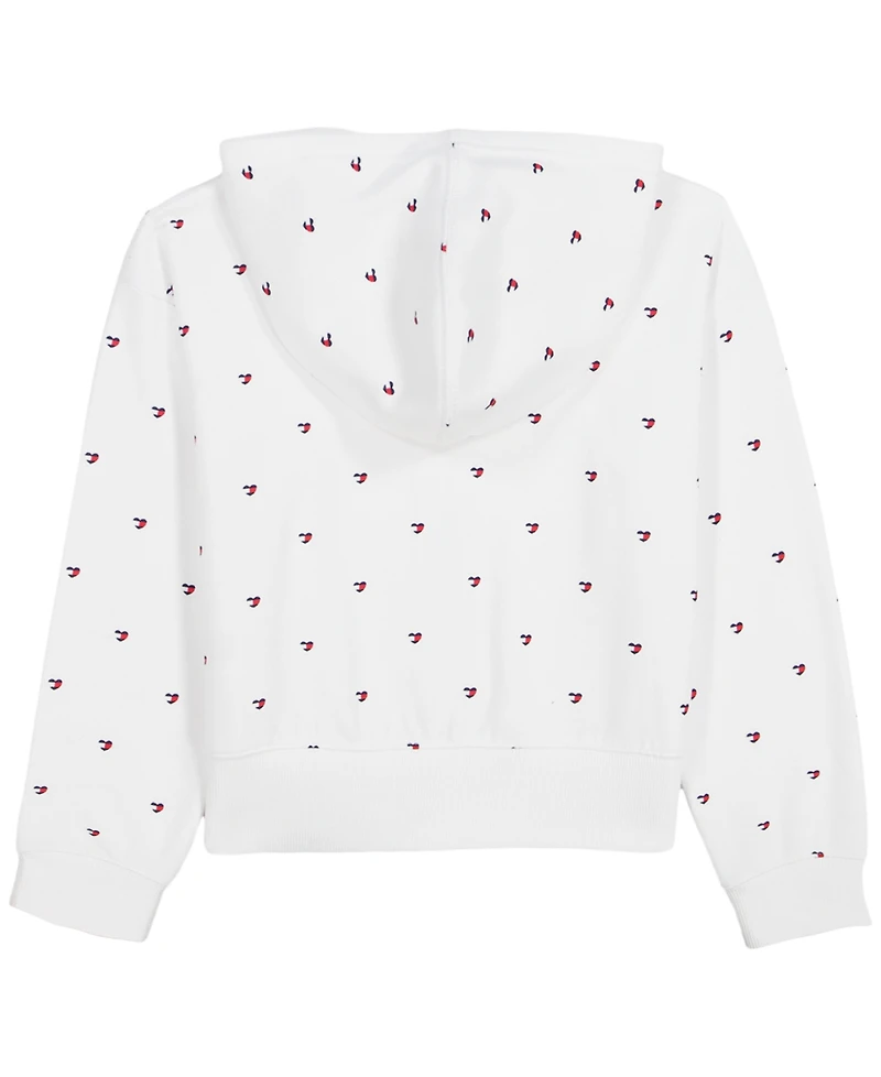 Tommy Hilfiger Girls' 7-16 Star Flag Zip Hoodie
