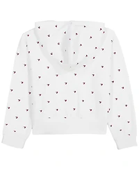 Tommy Hilfiger Girls' 7-16 Star Flag Zip Hoodie
