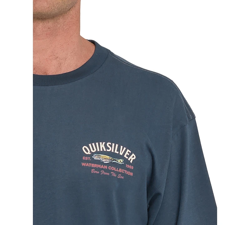 Quiksilver Waterman Men's Relaxed-Fit T-Shirt