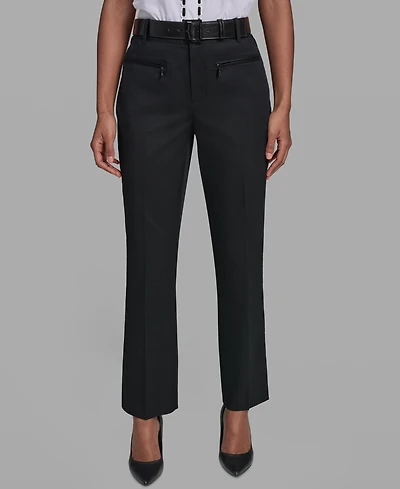 Karl Lagerfeld Paris Women's Long Wide-Leg Pants