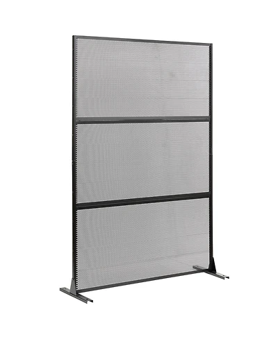 sumyeg Metal Privacy Screen with Expansion Bolts and Connection Screws for Indoor Outdoor Use