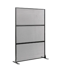 sumyeg Metal Privacy Screen with Expansion Bolts and Connection Screws for Indoor Outdoor Use