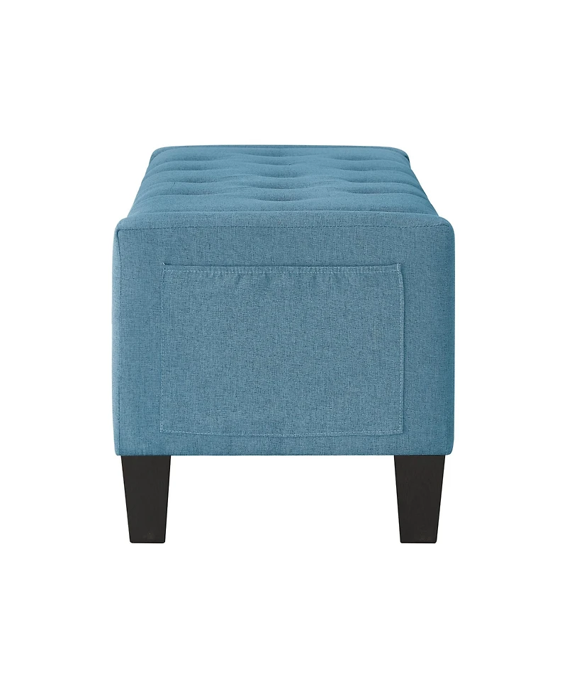 Flynama Linen Storage Ottoman Bench