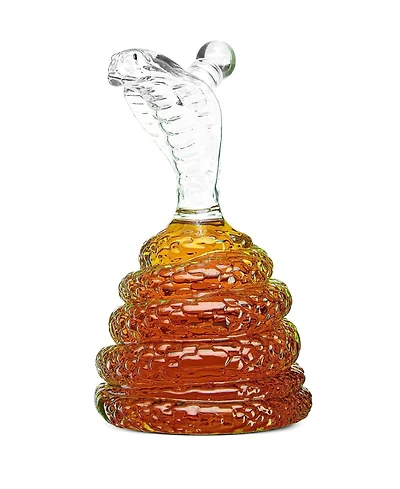 The Wine Savant King Cobra 17 oz. Whiskey Decanter