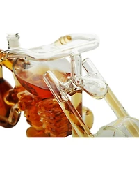 The Wine Savant Motorcycle 25 oz. Decanter