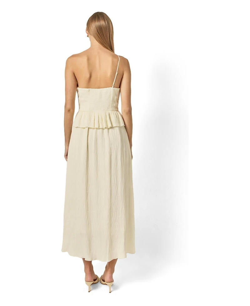 English Factory Women's Ruffled Tube Top Dress