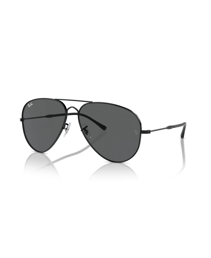 Ray-Ban Unisex Old Aviator Pilot Sunglasses, RB3825