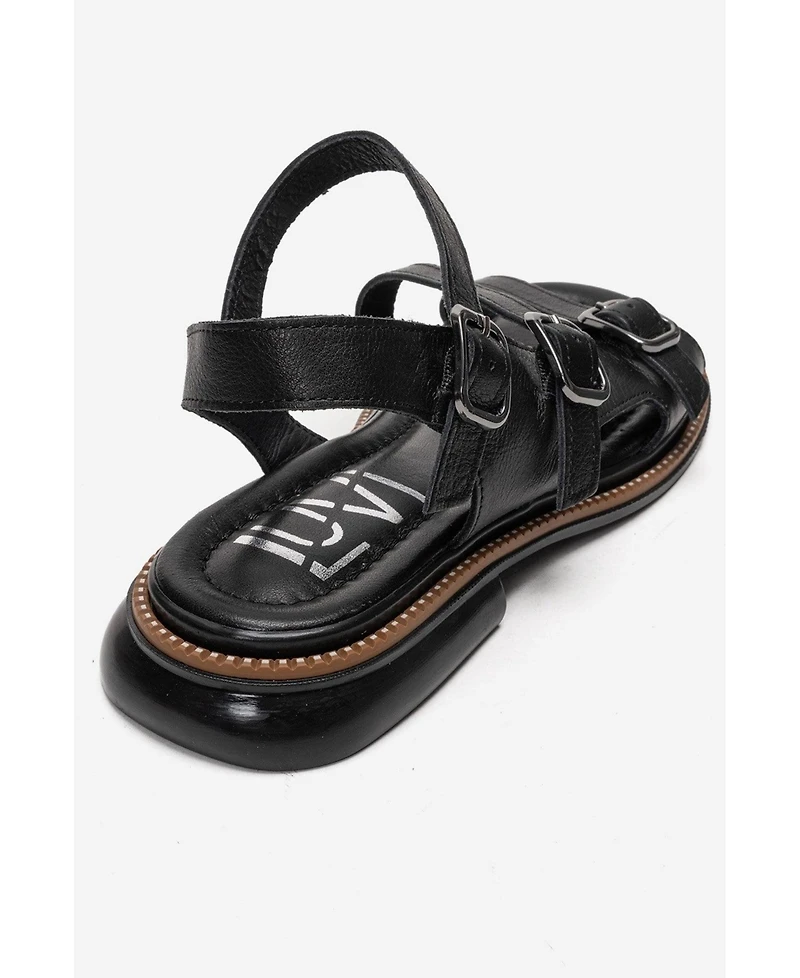 Forever & Always Shoes Morez Leather Sandal