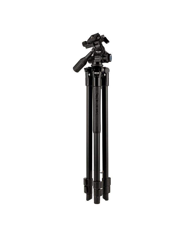 Slik Pro Al-323 3-Section Aluminum Video Tripod with Sh-747 3-Way Pan Head