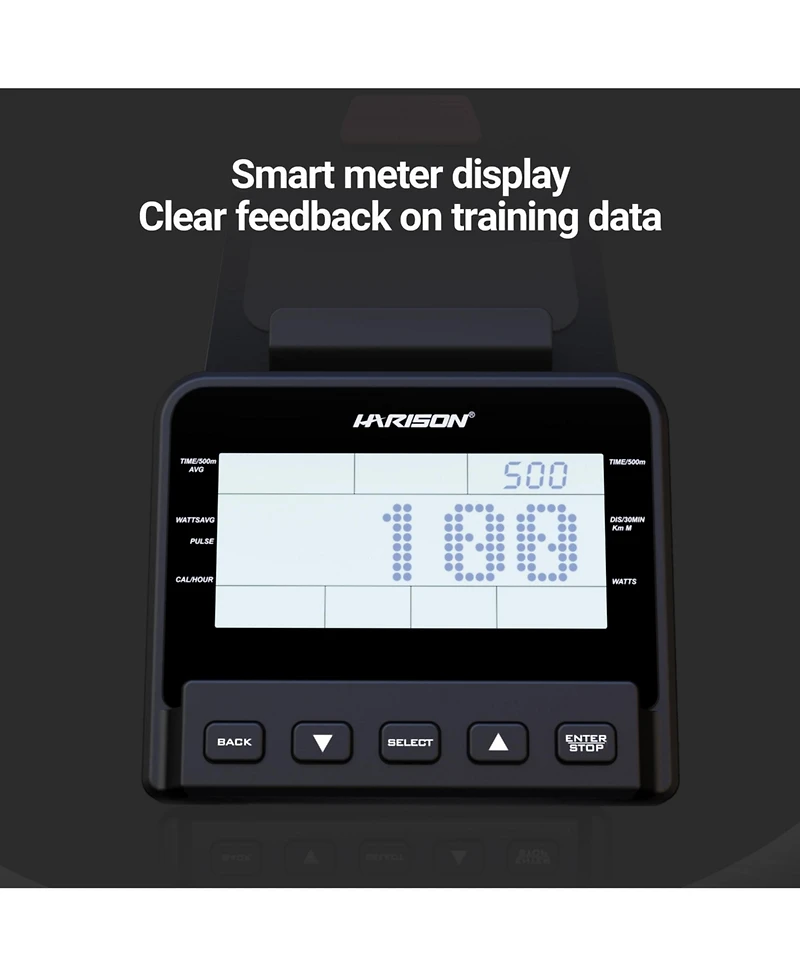Harison Eco Commercial Ski Training Machine with Bluetooth (Hrm-G1301)