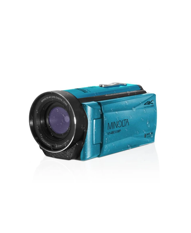 Minolta MN4K300WP 4K Ultra Hd 56MP Waterproof Camcorder