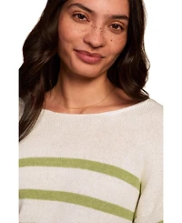 Celtic & Co. Women's Gauzy Boat Neck Sweater