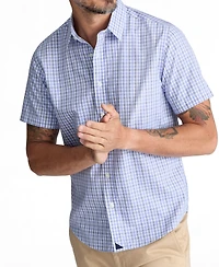 UNTUCKit Men's Regular Wrinkle-Free Short-Sleeve Dante Shirt