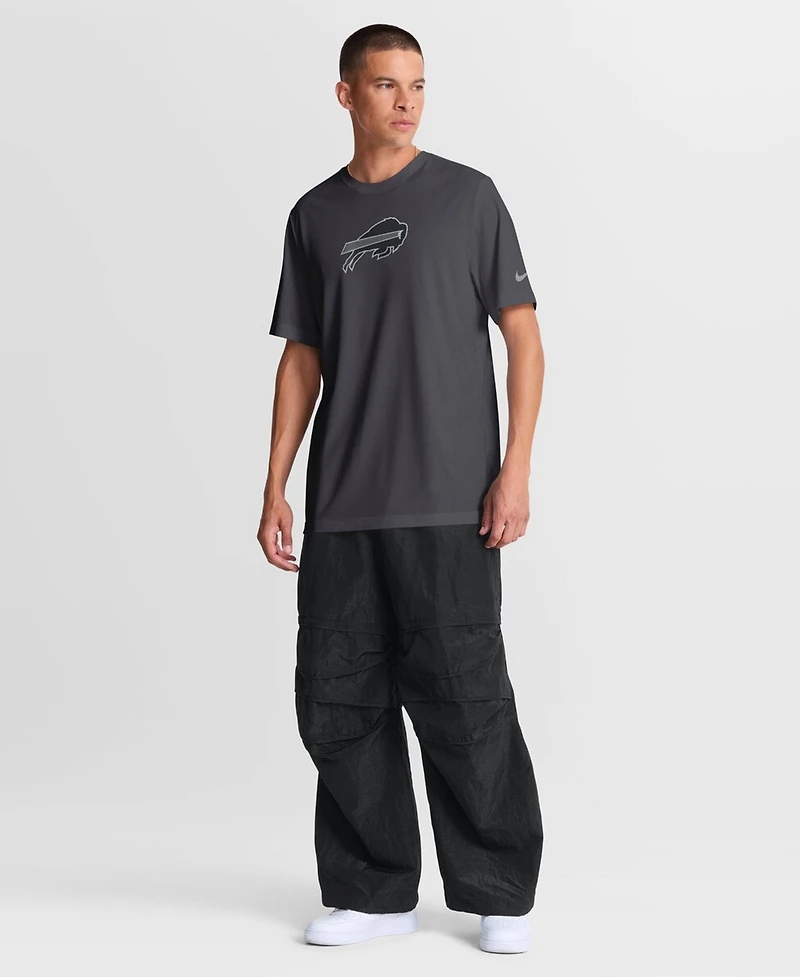 Nike Men's Anthracite Buffalo Bills Sideline Lead The Charge Legend Dri-fit T-Shirt