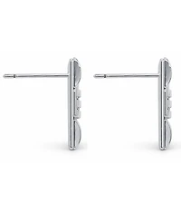 And Now This Diamond Shaped Post Earrings