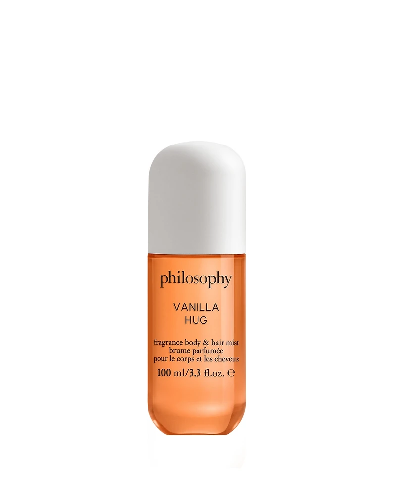 philosophy Vanilla Hug Body and Hair Perfume Mist, 3.3 oz.