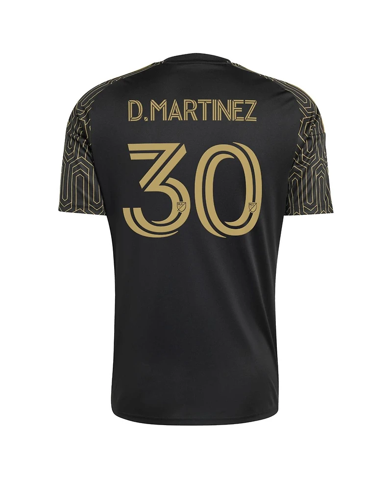 Adidas Men's David Martinez Black Lafc 2026 Primary Kit Replica Jersey