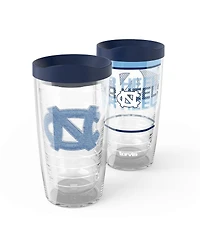 Tervis North Carolina Tar Heels 2-Pack 16oz. Competitor Emblem Tumbler Set