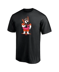 BreakingT Men's Pete Alonso Black Polar Splash Graphic T-Shirt