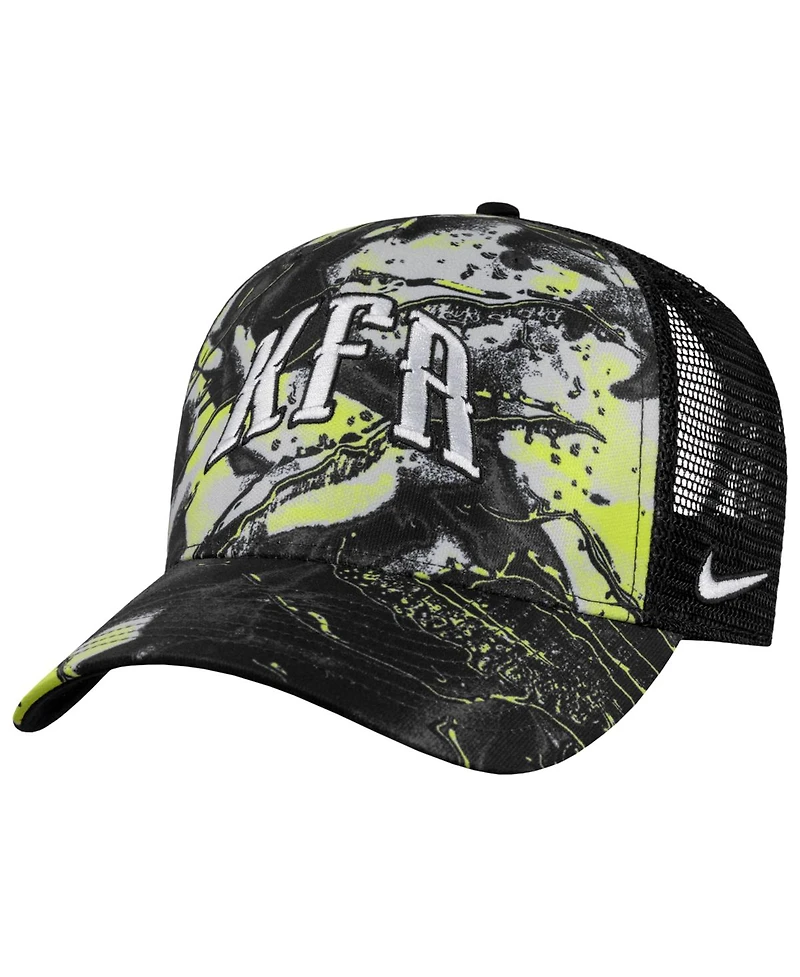 Nike Men's Black South Korea National Team Rise Trucker Adjustable Hat
