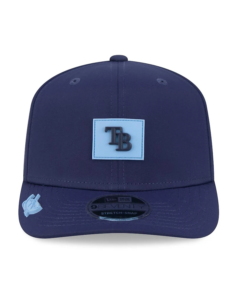 New Era Men's Navy Tampa Bay Rays 2026 Clubhouse 9SEVENTY Adjustable Hat