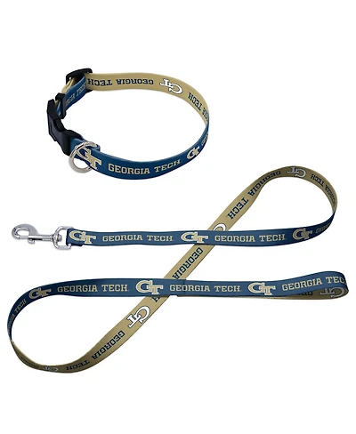 Wincraft Georgia Tech Yellow Jackets Pet Leash and Collar Set