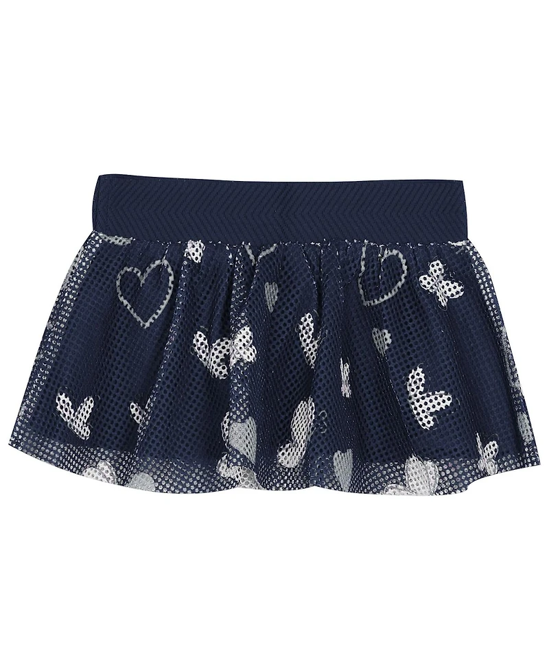 Outerstuff Baby Boys and Girls White/Navy New York Yankees Bodysuit, Headband Skirt Set