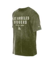 New Era Men's Olive Los Angeles Dodgers 2026 Armed Forces Day T-Shirt