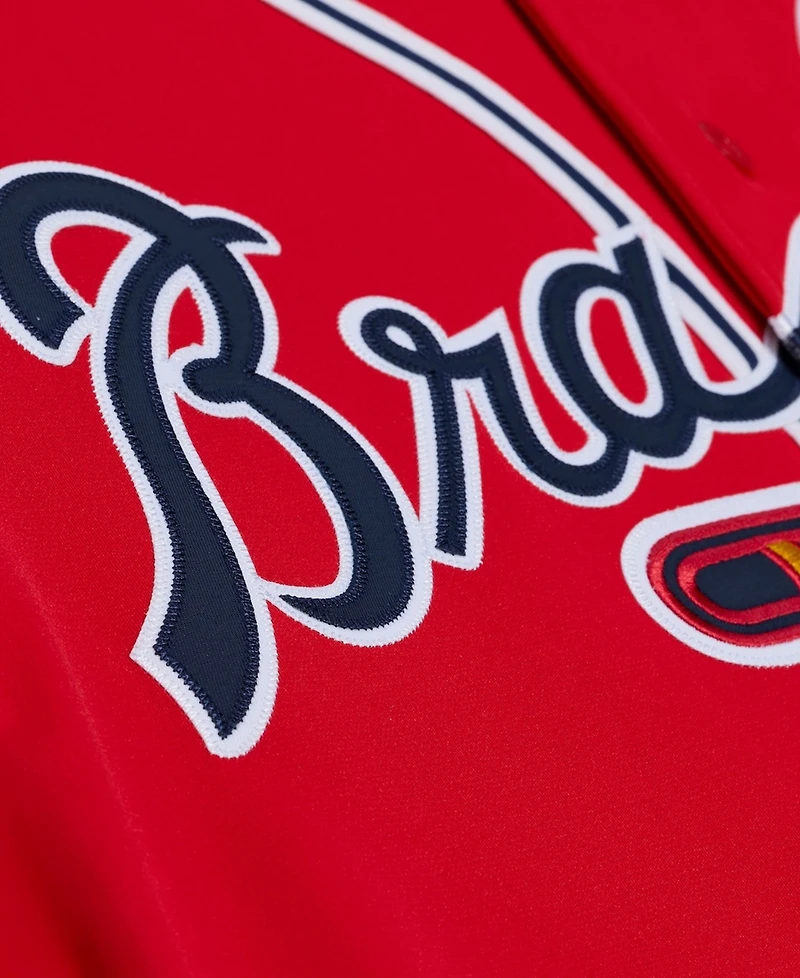 Mitchell & Ness Men's  Chipper Jones Red Atlanta Braves 2006 Cooperstown Collection Authentic Jersey