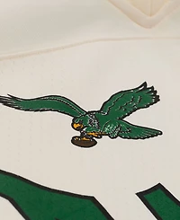 Mitchell & Ness Women's Randall Cunningham Cream Philadelphia Eagles Retired Player Cropped Fashion Jersey