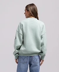 Mitchell & Ness Women's Green Philadelphia Phillies Yacht Rock Sweatshirt