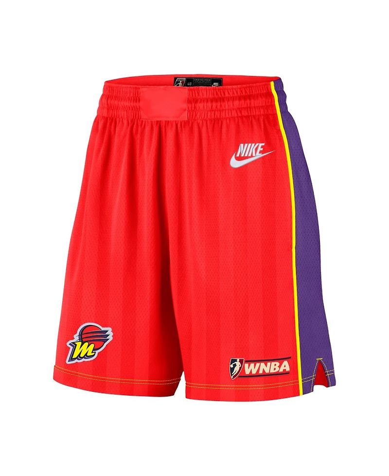 Nike Men's and Women's Red Phoenix Mercury Wnba On Court Victory Origins Edition Shorts