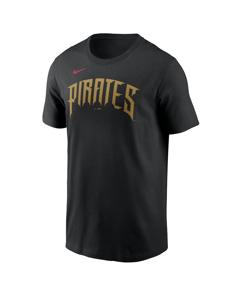 Nike Men's Paul Skenes Black Pittsburgh Pirates 2026 City Connect Name and Number T-Shirt