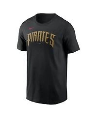 Nike Men's Paul Skenes Black Pittsburgh Pirates 2026 City Connect Name and Number T-Shirt