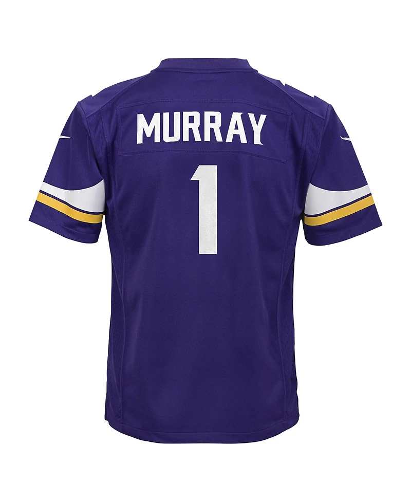 Nike Big Boys and Girls Kyler Murray Purple Minnesota Vikings Game Jersey