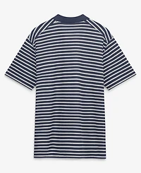 Nike Men's Navy New York Yankees Cooperstown Collection Dri-fit Victory Striped Polo Shirt