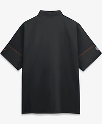 Nike Men's Black Cincinnati Bengals Sideline Short Sleeve Quarter-Zip Coaches Jacket